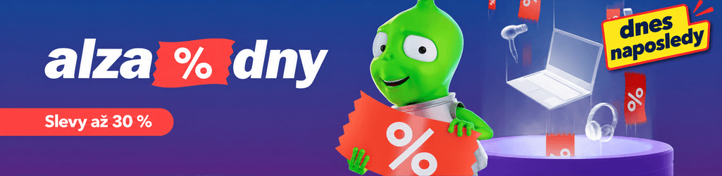Alza dny slevové kódy 5 % až 50 % na tisíce produktů