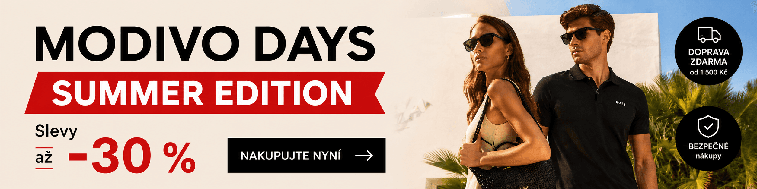 MODIVO DAYS summer edition se slevami až 30 %