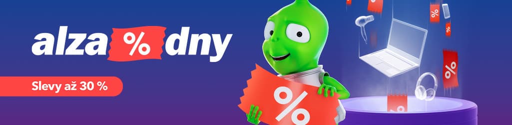 Alza dny slevové kódy 5 % až 50 % na tisíce produktů