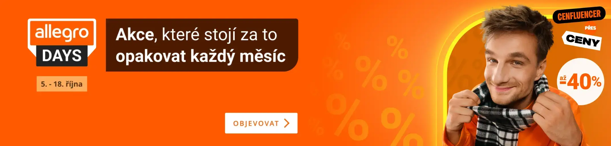 Allegro Days slevy až 40 %