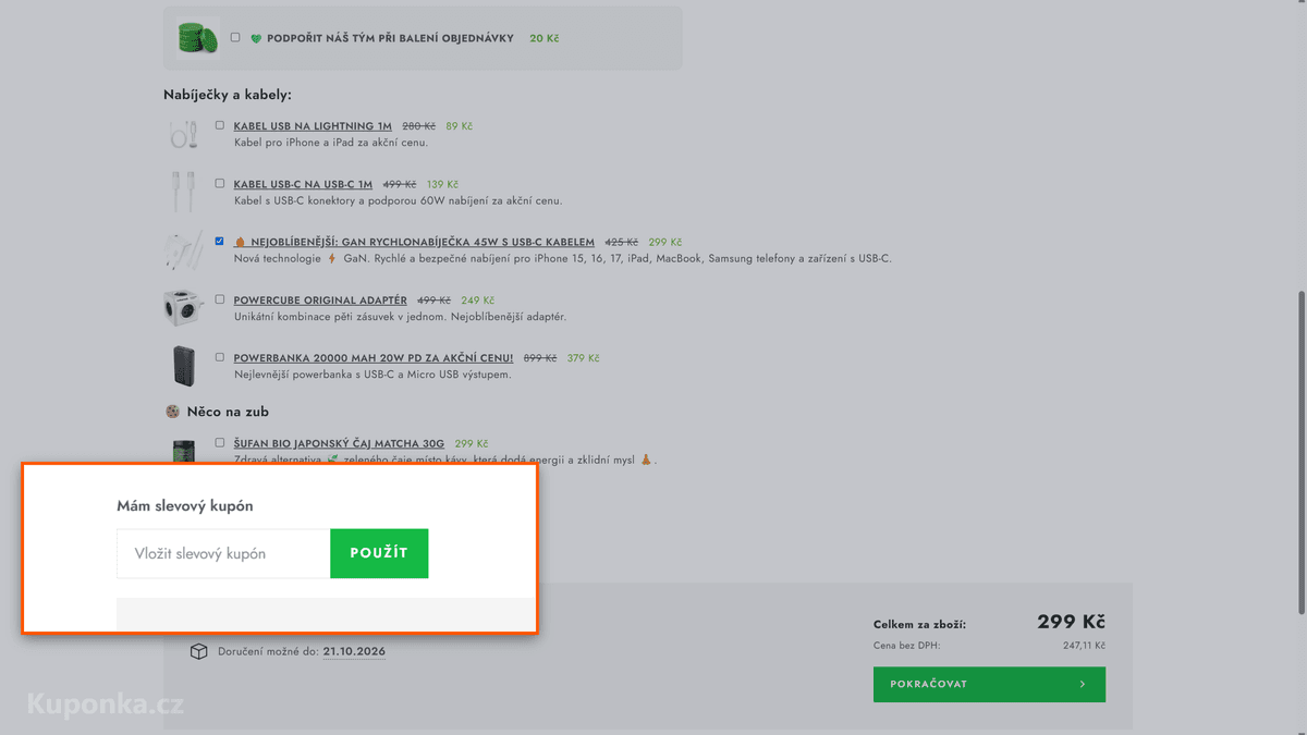 Kde zadat slevový kód na Kryteo.cz